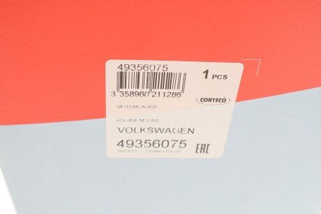 Подвеска, двигатель corteco 49356075