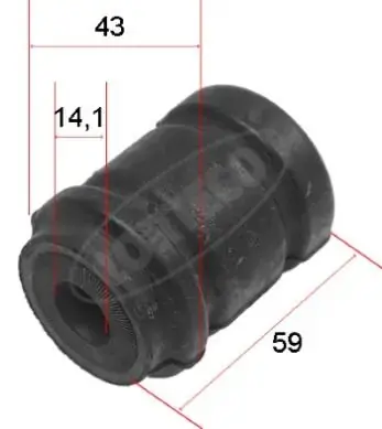 Подвеска, рычаг независимой подвески колеса corteco 21652362