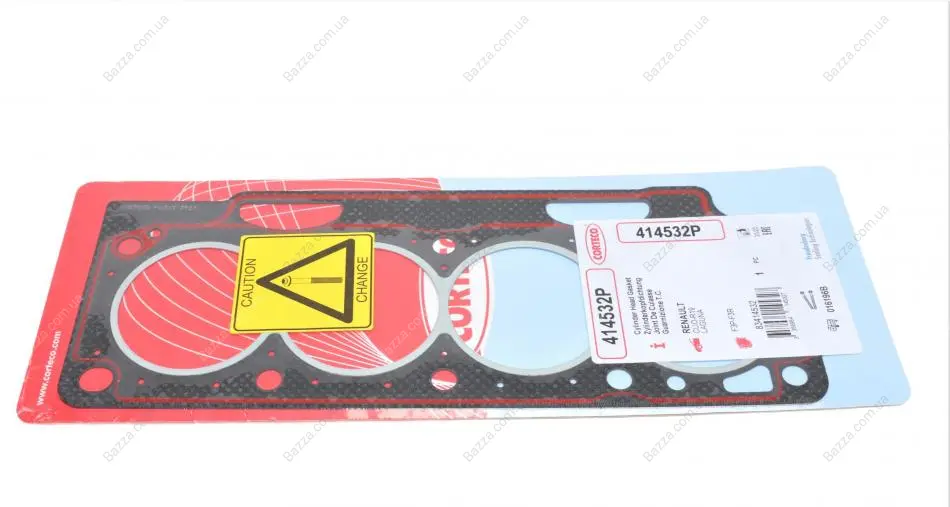 Прокладка головки блока цилиндра RENAULT F3P 1.8i 8V (пр-во) corteco 414532P
