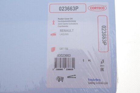Прокладка клапанної кришки corteco 023663P