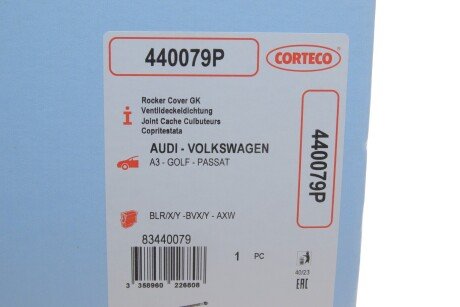 Прокладка кришки клапанів corteco 440079P