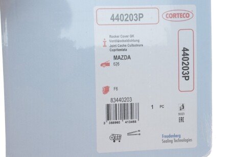 Прокладка кришки клапанів corteco 440203P