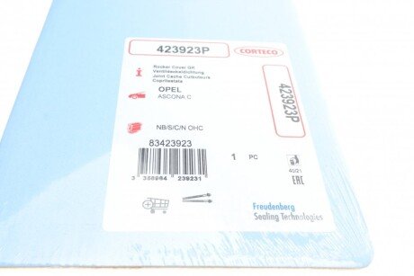 Прокладка крышки клапанов corteco 423923P