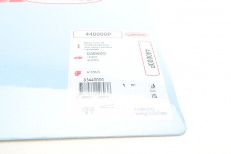 Прокладка крышки клапанов Lanos/Nubira 1.6 corteco 440000P