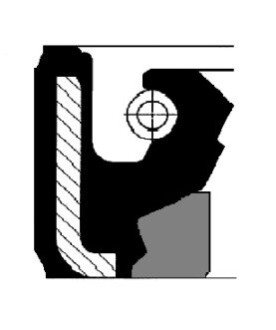 Прокладка рульової рейки corteco 01030113B