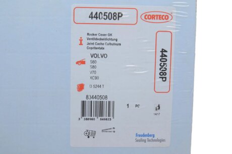 Прокладка впускного коллектора corteco 440508P