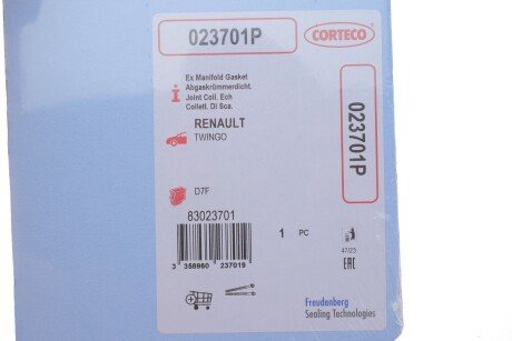 Прокладка выпускного коллектора corteco 023701P