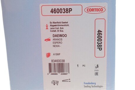 Прокладка выпускного коллектора corteco 460038P