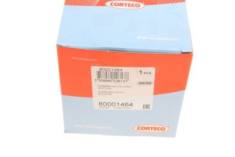 Ремкомплект, опора стойки амортизатора corteco 80001464