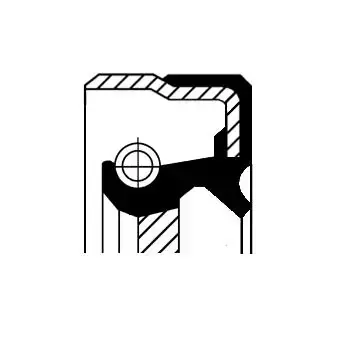 Сальник диференціала CITROEN, DS, PEUGEOT, BDAT2.1SLPTRKF 30,0X47,0X8,0 (вир-во) corteco 49492213
