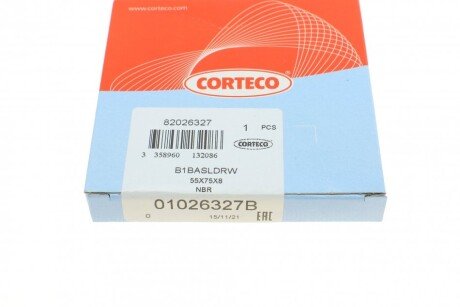 Сальник гидроусилителя руля (гура) corteco 01026327B