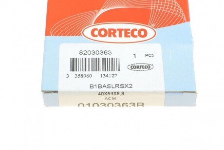 Сальник гидроусилителя руля (гура) corteco 01030363B