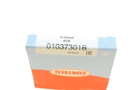 Сальник гидроусилителя руля (гура) corteco 01037301B
