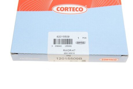 Сальник гидроусилителя руля (гура) corteco 12015509B