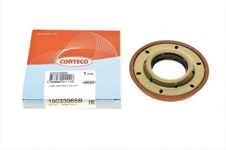 Сальник гидроусилителя руля (гура) corteco 19033965B