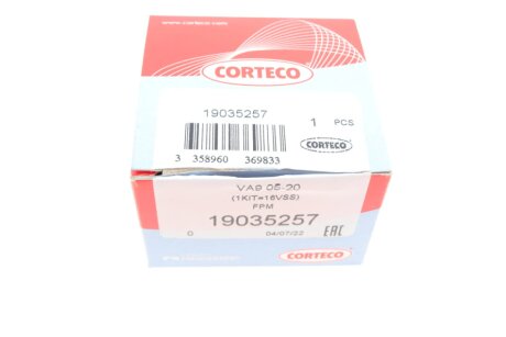 Сальник гідропідсилювача керма (гура) corteco 19035257