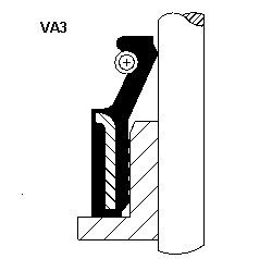 Сальник клапана corteco 49472858 на Мерседес W126