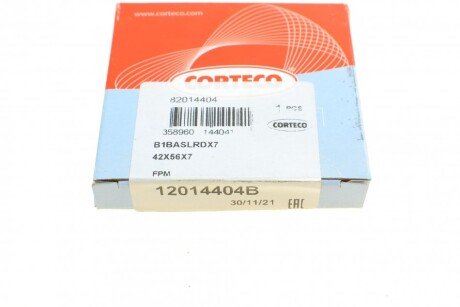 Сальник коленвала передний corteco 12014404B