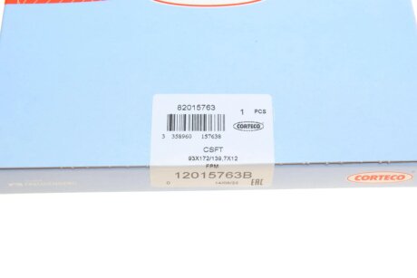 Сальник коленвала передній corteco 12015763B
