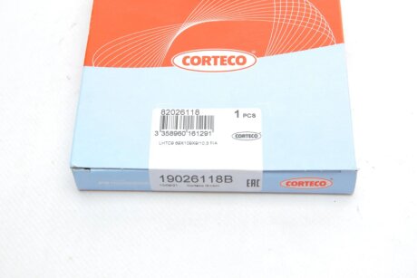 Сальник коленвала передній corteco 19026118B