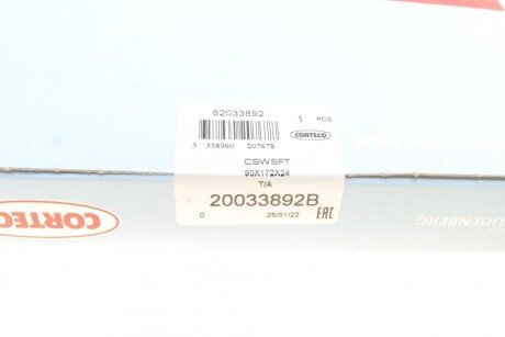 Сальник коленвала передний corteco 20033892B