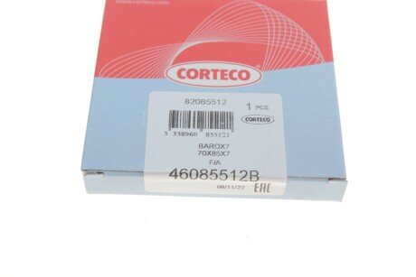 Сальник коленвала передний corteco 46085512B