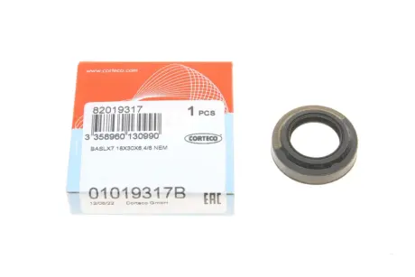 Сальник КПП/дифференциала VAG 18X30X6.4/8 NEM BASLX7 (пр-во) corteco 01019317B