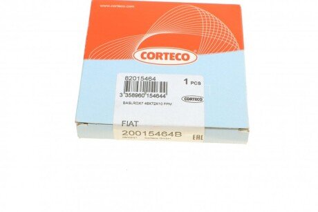 Сальник распредвала corteco 20015464B