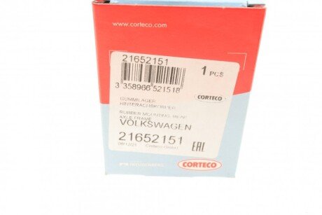 Сайлентблок балки corteco 21652151