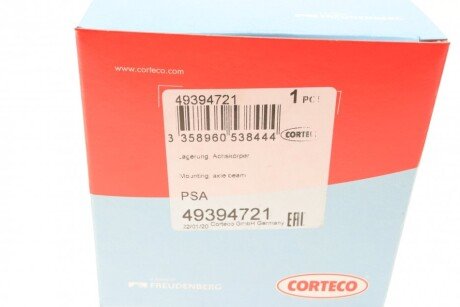 Сайлентблок балки corteco 49394721