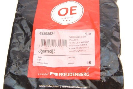 Нижня кульова опора corteco 49398521