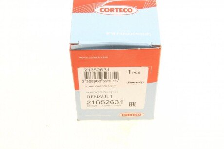 Тяга стабилизатора corteco 21652631