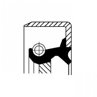 Ущільнююче кільце corteco 19027909