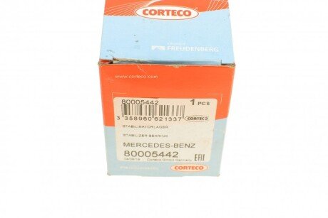 Втулка заднего стабилизатора corteco 80005442
