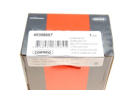 Задня стійка стабілізатора corteco 49398667