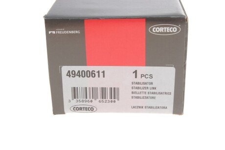 Задняя стойка стабилизатора corteco 49400611