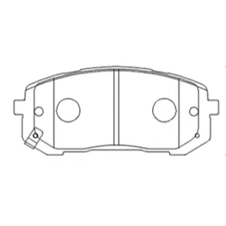 Колодка гальм. передн. Hyundai Elantra 20- (вир-во) CTR GK1509