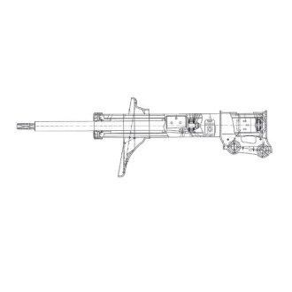 Задній амортизатор (стойка) ctr GY0582G