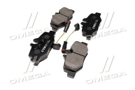 Колодки ручного (стоячого) тормоза ctr GK0068