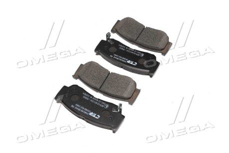 Колодки ручного (стоячого) тормоза ctr GK0486