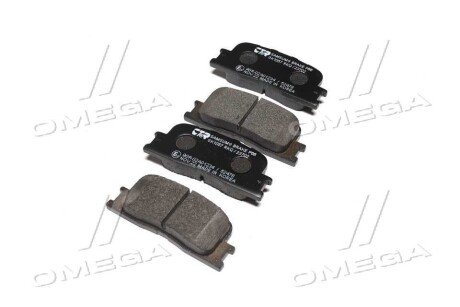 Колодки ручного (стоячого) тормоза ctr GK1057