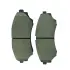 Передні тормозні (гальмівні) колодки CTR GK0178 (фото 4)