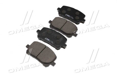 Передние тормозные колодки ctr GK1049