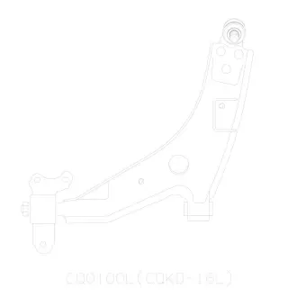Рычаг передней подвески CTR CQ0100L