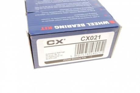 Комплект підшипників роликових конічних cx CX021