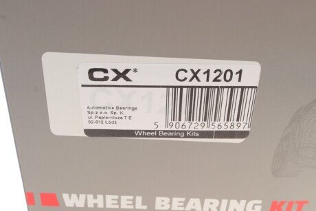 Маточина з інтегрованим підшипником cx CX1201