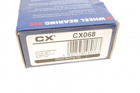 Підшипник кульковий d>30 cx CX068