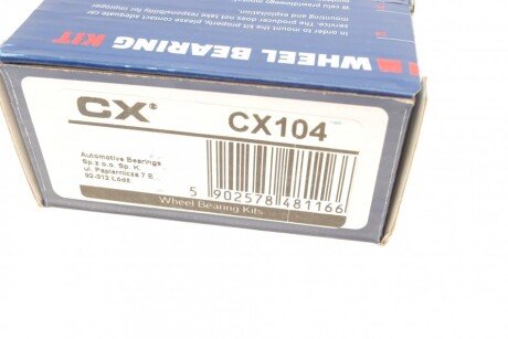 Підшипник кульковий d>30 cx CX104