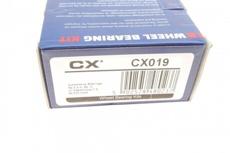 Подшипник передней ступицы cx CX019