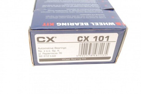 Подшипник передней ступицы cx CX101